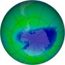 Antarctic Ozone 2010-11-25